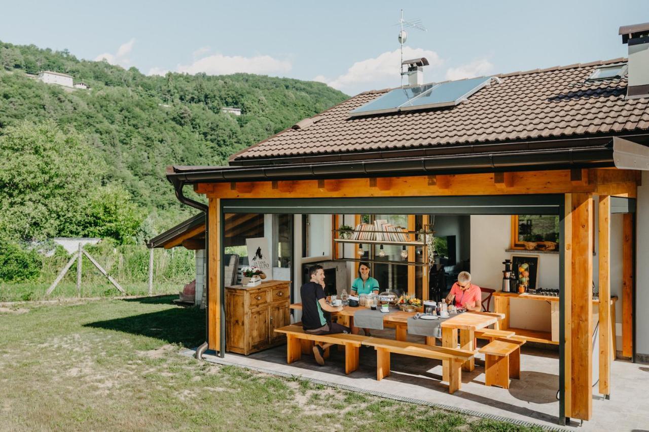 La Tana Del Lupo B&B, Family And Outdoor Sports Borgo Valsugana エクステリア 写真
